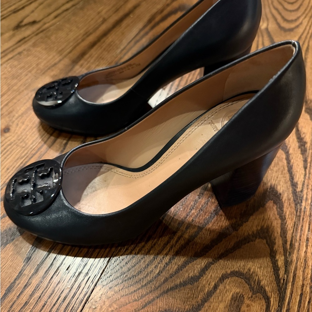 Tory Burch Black Heeled Pumps